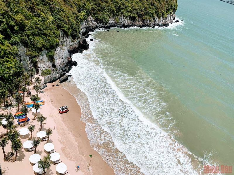 Bãi Cát Cò 1: Vẻ đẹp thuần khiết được thiên nhiên ban tặng