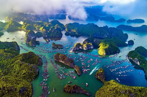 Làng chài Cái Bèo - Ngôi làng yên bình với lịch sử lâu đời