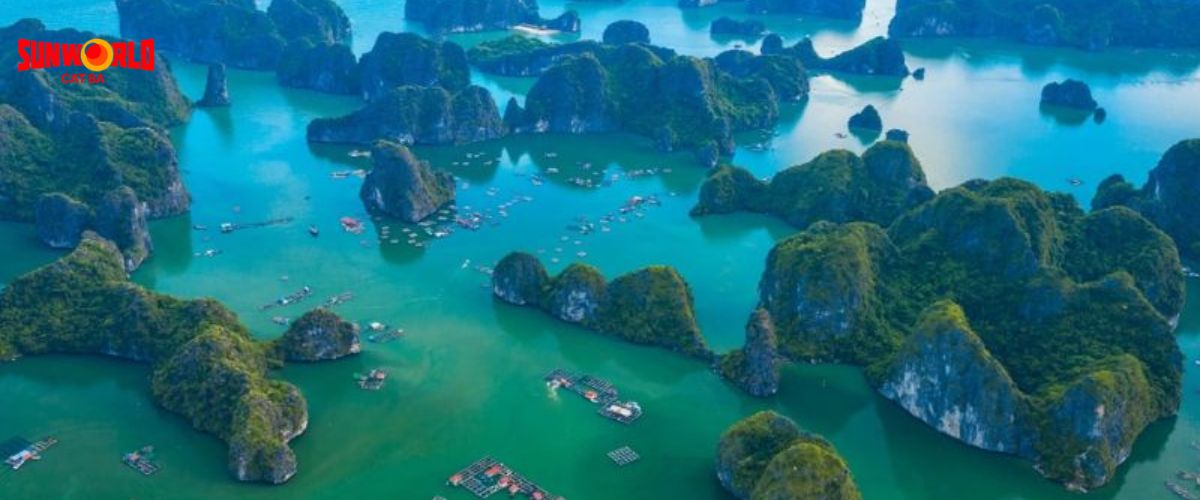 Đảo Cát Bà từ trên cao