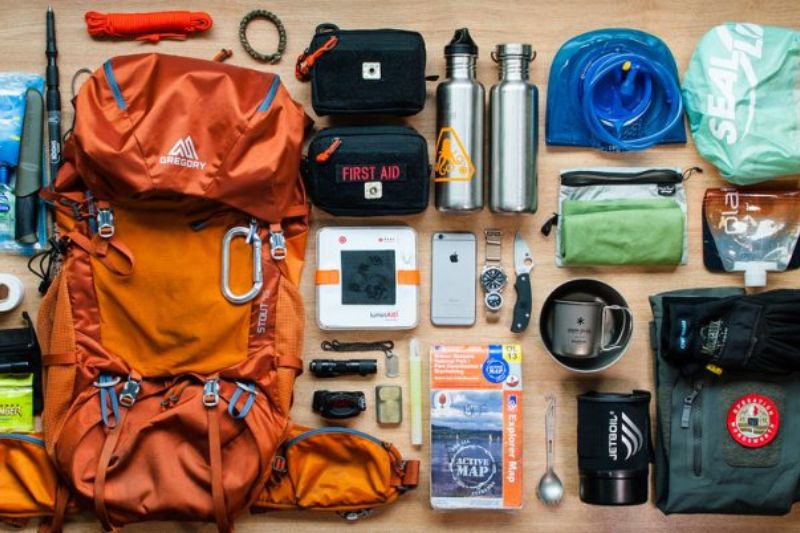 Mang theo các vật dụng cần thiết