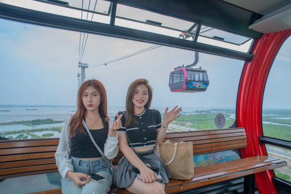 kinh nghiệm đi cáp treo cát bà