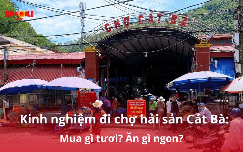 chợ hải sản cát bà
