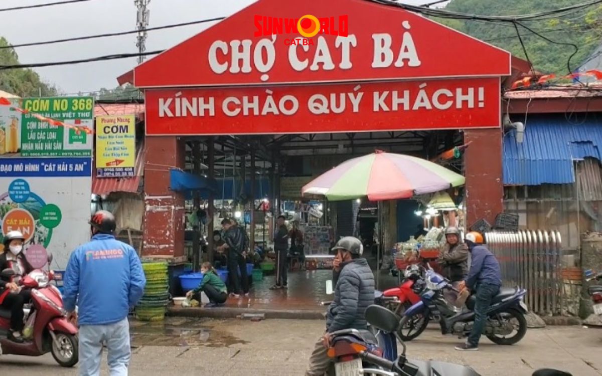 chợ hải sản cát bà